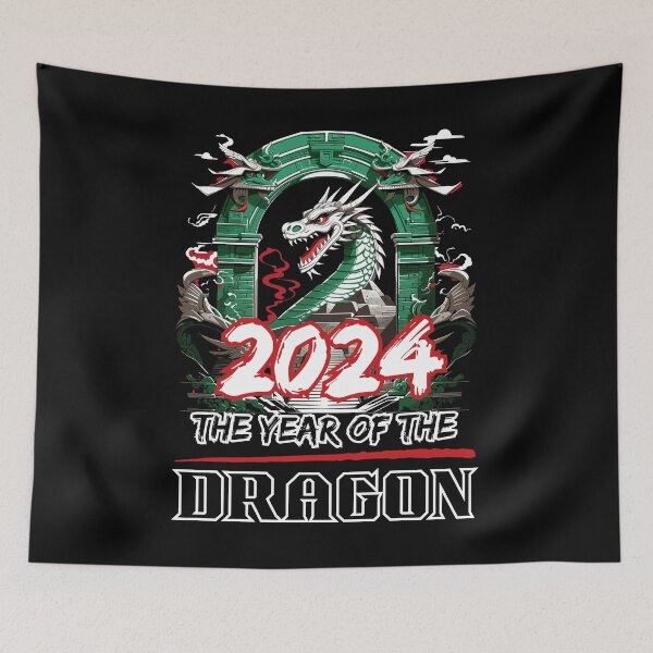 Item preview, Chinese New Year 2024, the year of the dragon, chinese new year dragon 2024 designed and sold by QuirkyTease.