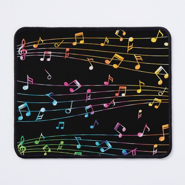 Item preview, Music Notes Colorful Tie Dye designed and sold by Primroaddesigns.
