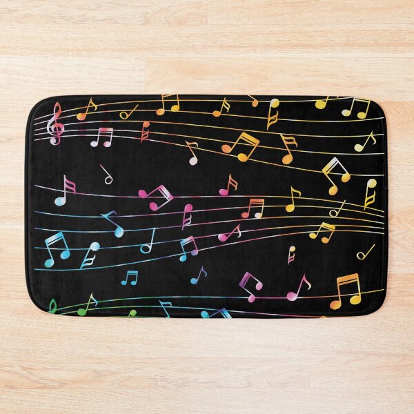 Item preview, Music Notes Colorful Tie Dye designed and sold by Primroaddesigns.