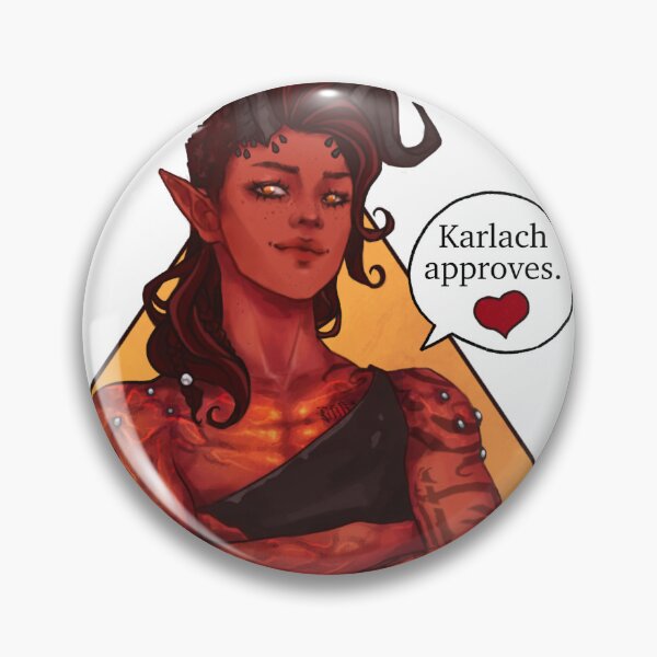 Item preview, Karlach approves designed and sold by keyvei.