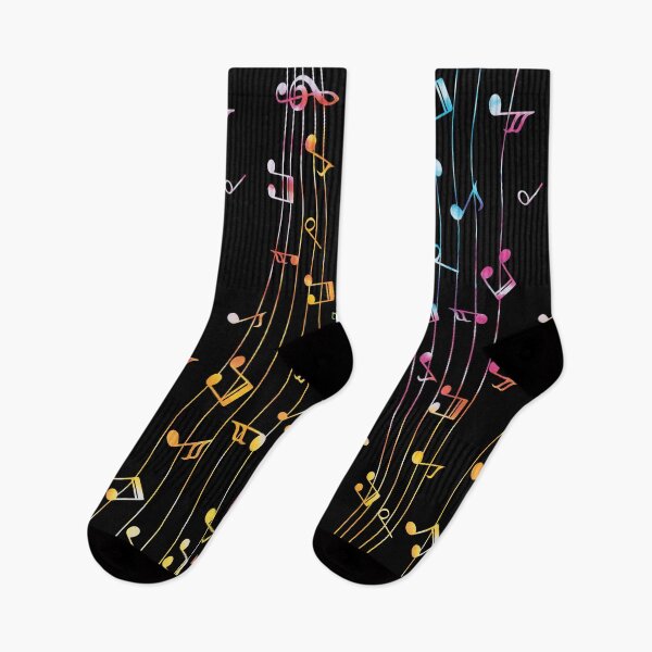 Item preview, Music Notes Colorful Tie Dye designed and sold by Primroaddesigns.