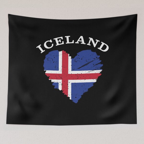 Item preview, Iceland Flag Flag Reykjavík Icelandic designed and sold by MooonTees.