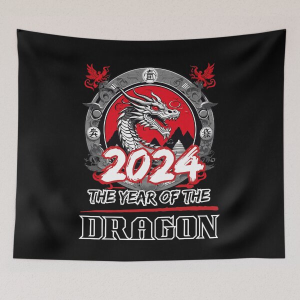 Item preview, Chinese New Year 2024, the year of the dragon, chinese new year dragon 2024 designed and sold by QuirkyTease.