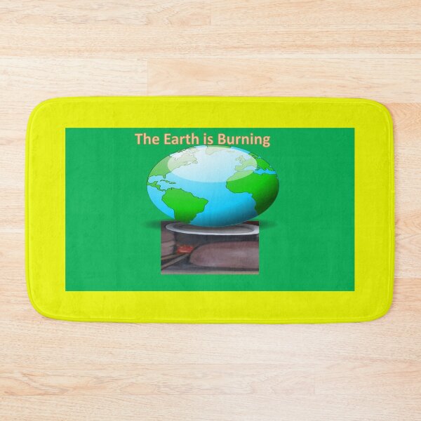 Item preview, The Earth is Burning designed and sold by annenambiro.