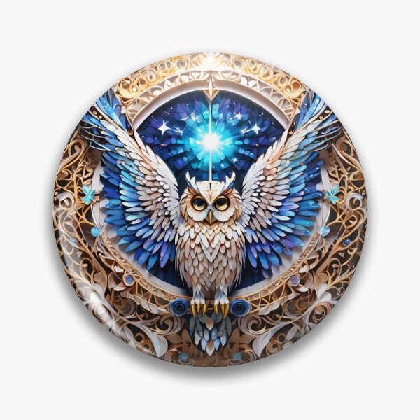 Item preview, Owl in dark night designed and sold by BotunPeony.