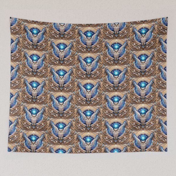 Item preview, Owl in dark night designed and sold by BotunPeony.