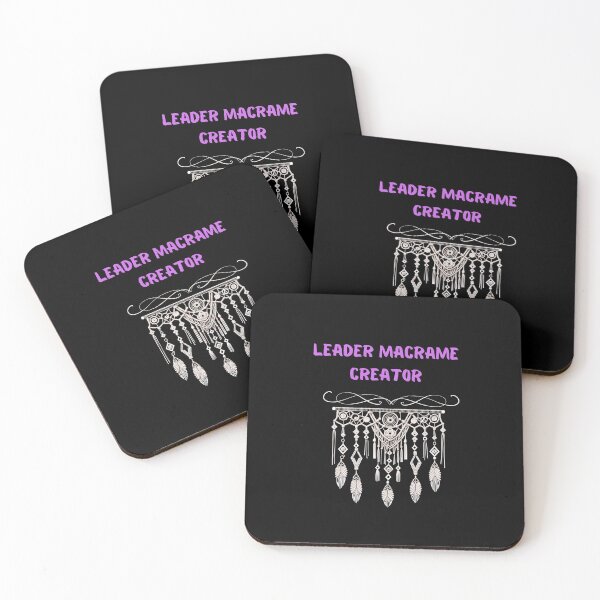 Item preview, Macrame - Leader macram creator . Nice gift for handicraft artists designed and sold by DesignRhythm.
