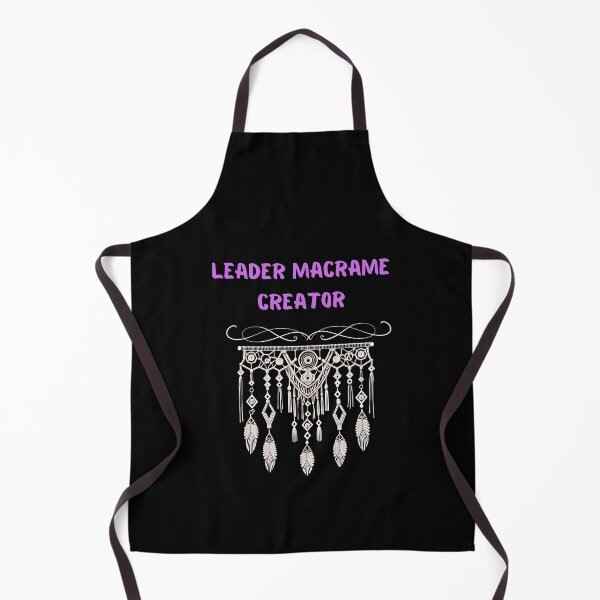 Item preview, Macrame - Leader macram creator . Nice gift for handicraft artists designed and sold by DesignRhythm.