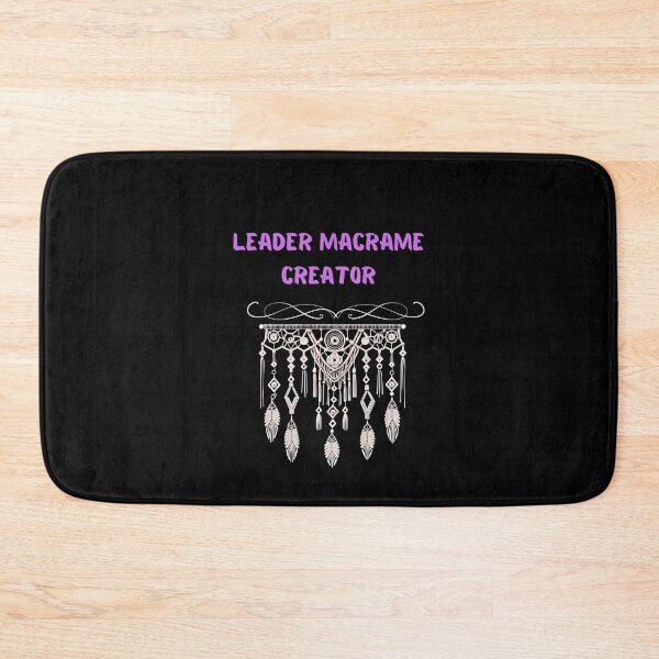 Item preview, Macrame - Leader macram creator . Nice gift for handicraft artists designed and sold by DesignRhythm.