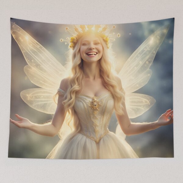 Item preview, Fairy queen smiling at her coronation. designed and sold by Kenosuke78.