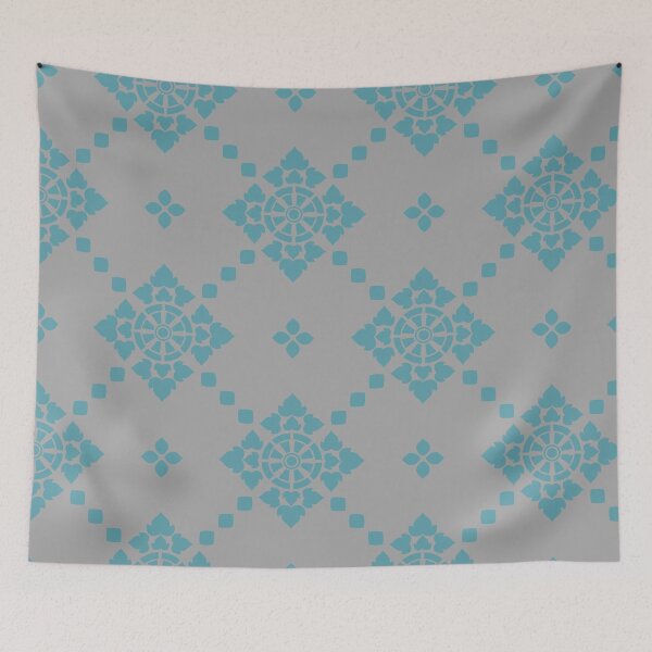 Item preview, Bodhi leaf pattern, gray background designed and sold by Mini-Anni.