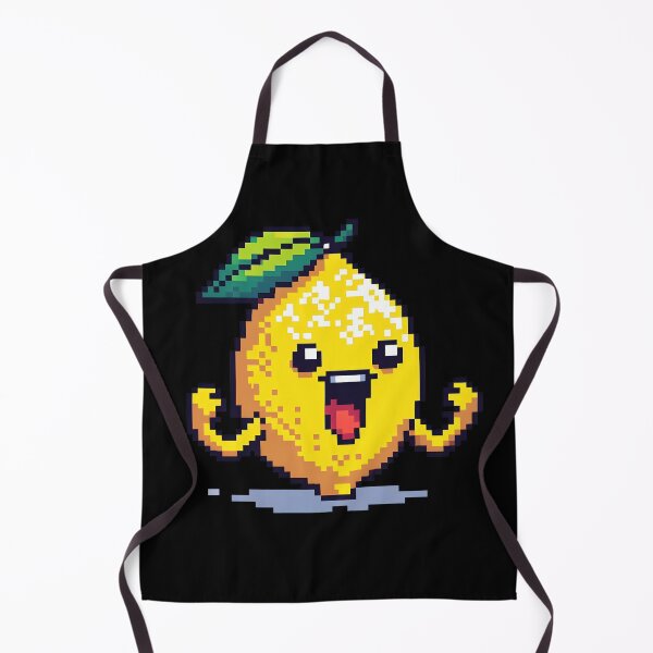Item preview, Happy Citrus Pixels: Lemon Jubilation designed and sold by Djicooo.