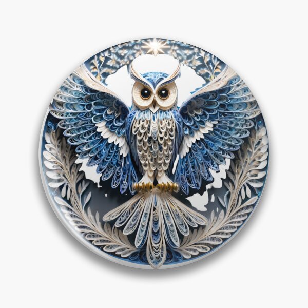 Item preview, Owl in dark night designed and sold by BotunPeony.