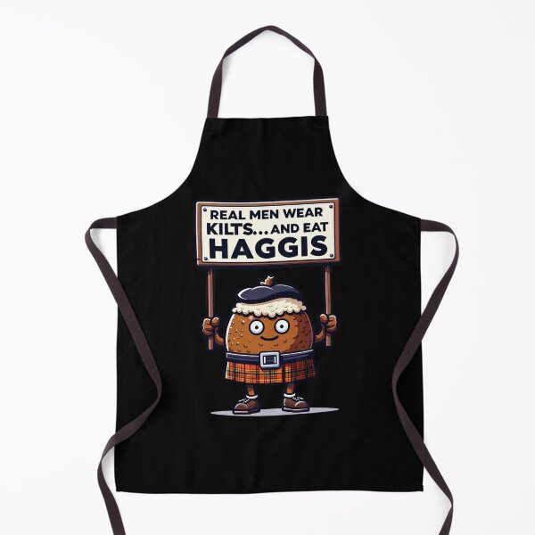 Item preview, Kilt-Wearing Haggis Tee - Funny Scottish Foodie Design Scottish Haggis Fun Gift designed and sold by MAPDDesigns.