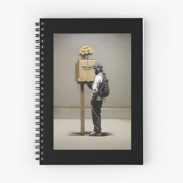 Item preview, Banksy Think outside the Box designed and sold by Gianyyu.