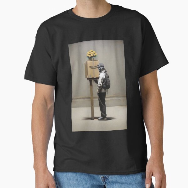 Item preview, Banksy Think outside the Box designed and sold by Gianyyu.