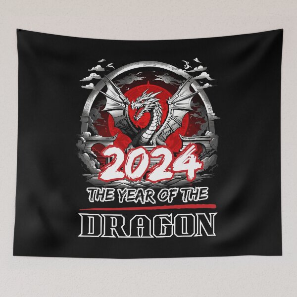 Item preview, Chinese New Year 2024, the year of the dragon, chinese new year dragon 2024 designed and sold by QuirkyTease.