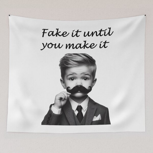 Item preview, Fake it until you make it designed and sold by Stellar Worshop.
