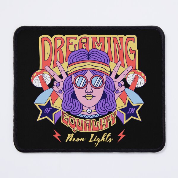 Item preview, Dreaming Of Equality In Neon Lights Vintage MLK Day designed and sold by sinavistas.