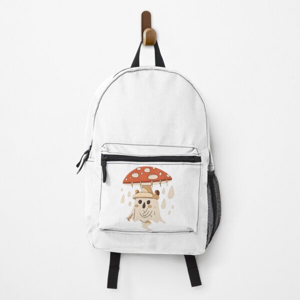Item preview, Cute Mushroom Ghost Waterproof Sticker  designed and sold by funnyshop222.