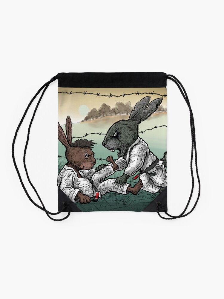 Alternate view of Easter Bunnies 2018 Drawstring Bag