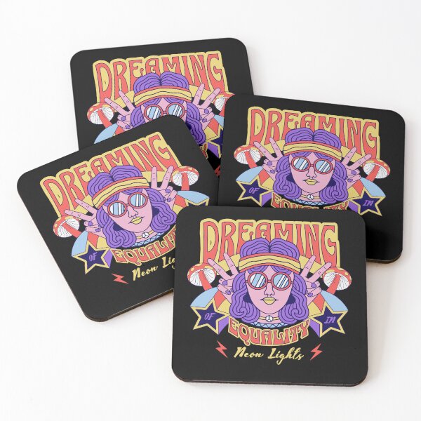 Item preview, Dreaming Of Equality In Neon Lights Vintage MLK Day designed and sold by sinavistas.