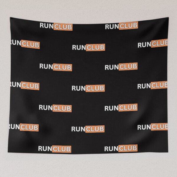 Item preview, RUN CLUB tee shirt designed and sold by RunningJoke.