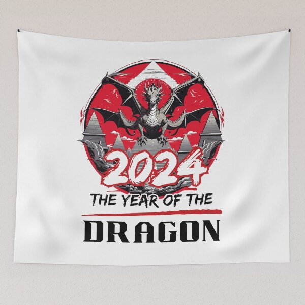 Item preview, Chinese New Year 2024, the year of the dragon, chinese new year dragon 2024 designed and sold by QuirkyTease.