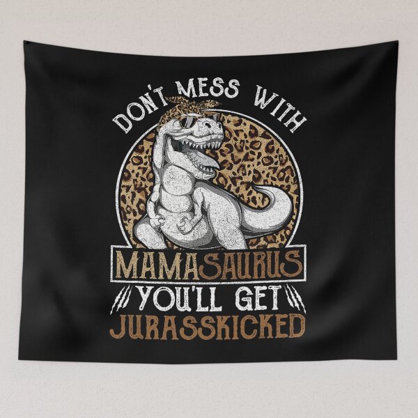 Item preview, Mamasaurus Dinosaur Jurasskicked Mothers Day Mama Rex designed and sold by SpeedyPrints.