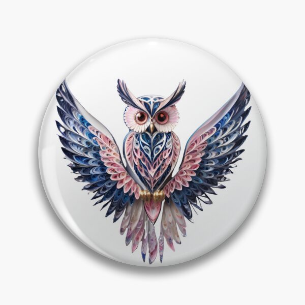 Item preview, Owl in dark night designed and sold by BotunPeony.