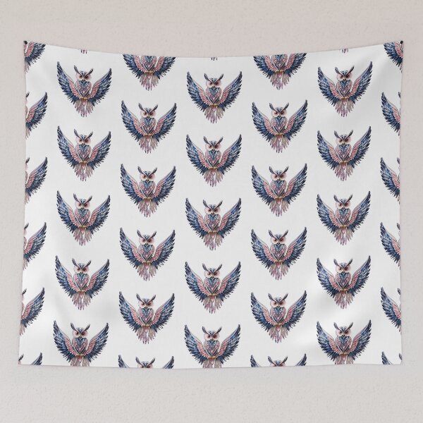 Item preview, Owl in dark night designed and sold by BotunPeony.