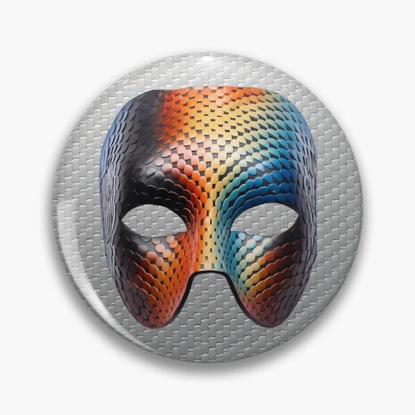 Item preview, Carbon Mask - Temperance designed and sold by Quark-Up-Fiber.