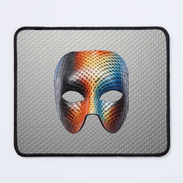 Item preview, Carbon Mask - Temperance designed and sold by Quark-Up-Fiber.