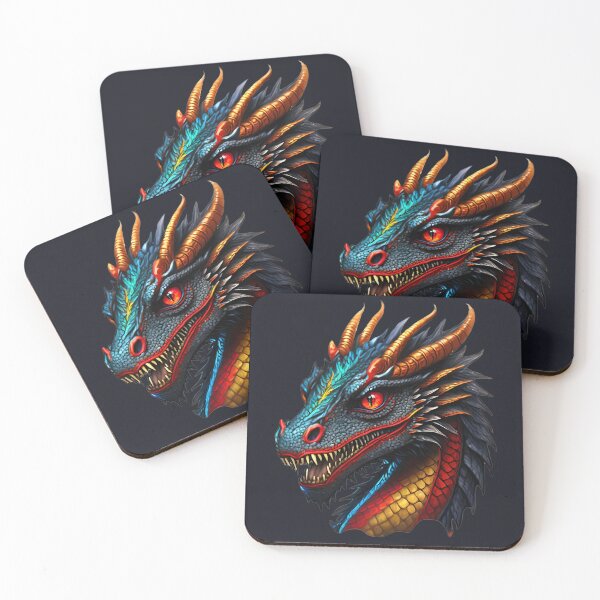 Item preview, Blue Elderly Dragon Red Eyes designed and sold by Lelijo.