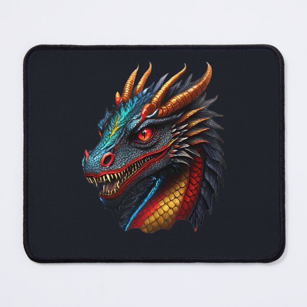 Item preview, Blue Elderly Dragon Red Eyes designed and sold by Lelijo.