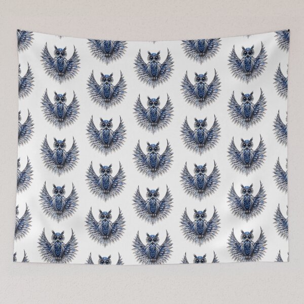 Item preview, Owl in dark night designed and sold by BotunPeony.