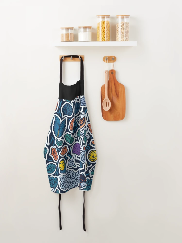 Thumbnail 4 of 6, Apron, complex patterns designed and sold by FINCAN1.