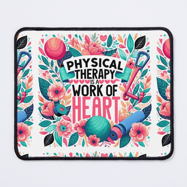 Item preview, Physical Therapy is a Work of Heart designed and sold by TeesYouWant.