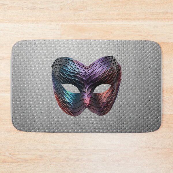 Item preview, Carbon Mask - Caution designed and sold by Quark-Up-Fiber.