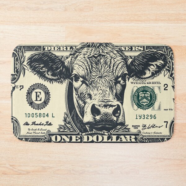 Item preview, Cash Cow Dollar Bill designed and sold by TheHellSong.