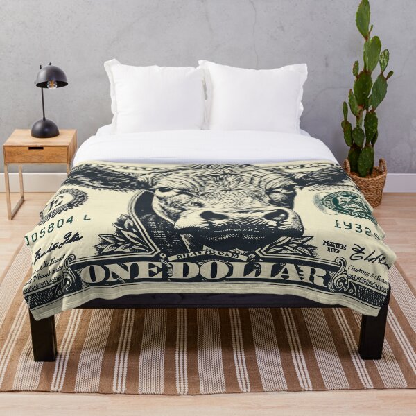 Item preview, Billete de dólar de vaca de efectivo designed and sold by TheHellSong.