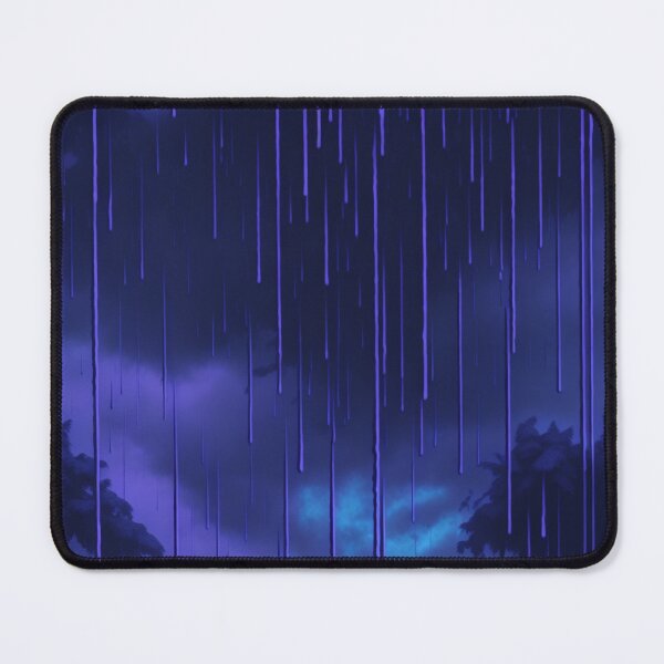 Item preview, Purple & Blue Rain designed and sold by TondoMeander.