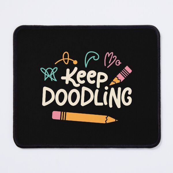 Item preview, Keep Doodling Doodle Journal Art Journaling Creative Artist Creating designed and sold by w1ckerman.