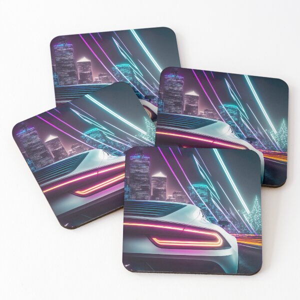 Item preview, Neon Reverie: Abstract Aston Martin Artistry designed and sold by iQuorra.