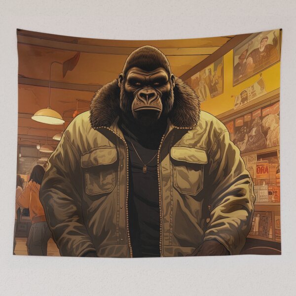 Item preview, Gorilla | Hip Hop style designed and sold by ComicsFactory.