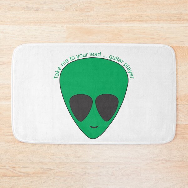 Item preview, Alien Guitar Pick Take me to your Lead... guitar player designed and sold by TerScott.