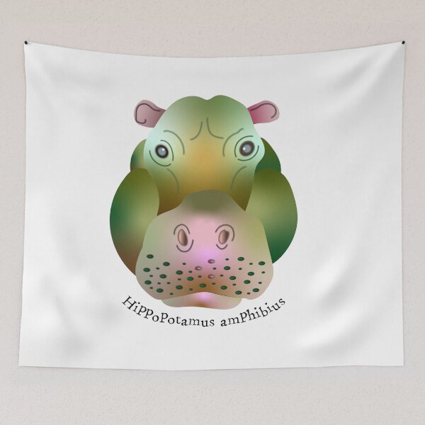 Item preview, Gory details Hippopotamus Amphibius designed and sold by Gorydetails.