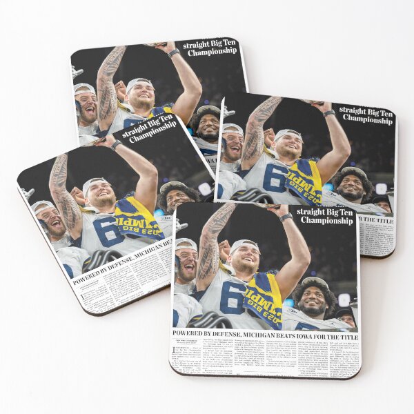 Item preview, The Michigan Daily Front Cover 12/6/23 (Big Ten Championship) designed and sold by michigan-daily.