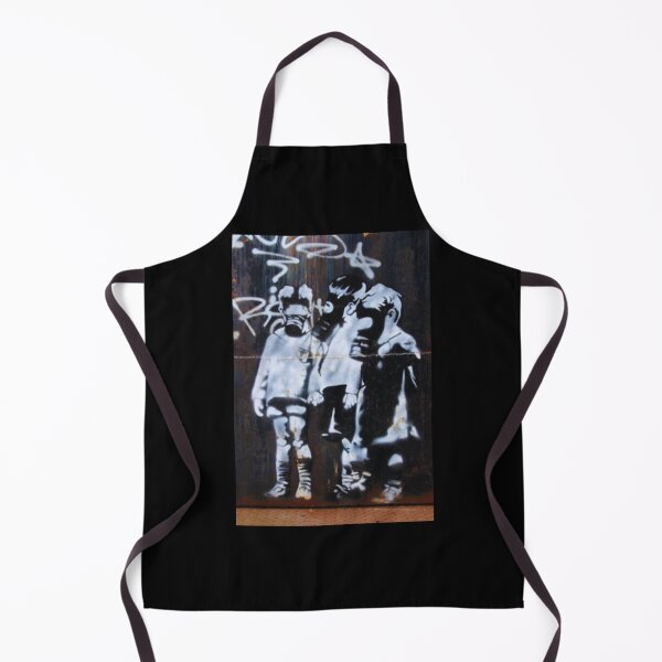Item preview, Banksy Girl with Gas Mask Art designed and sold by Gianyyu.