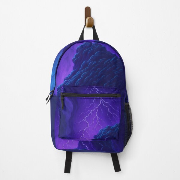 Item preview, Purple & Blue Thunder designed and sold by TondoMeander.